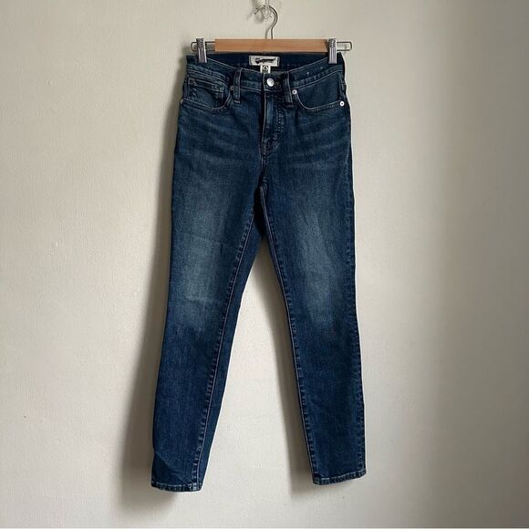 NWOT Madewell Petite Mid-Rise Skinny Jeans in Ravine Wash nn773 size 24 - Picture 4 of 10